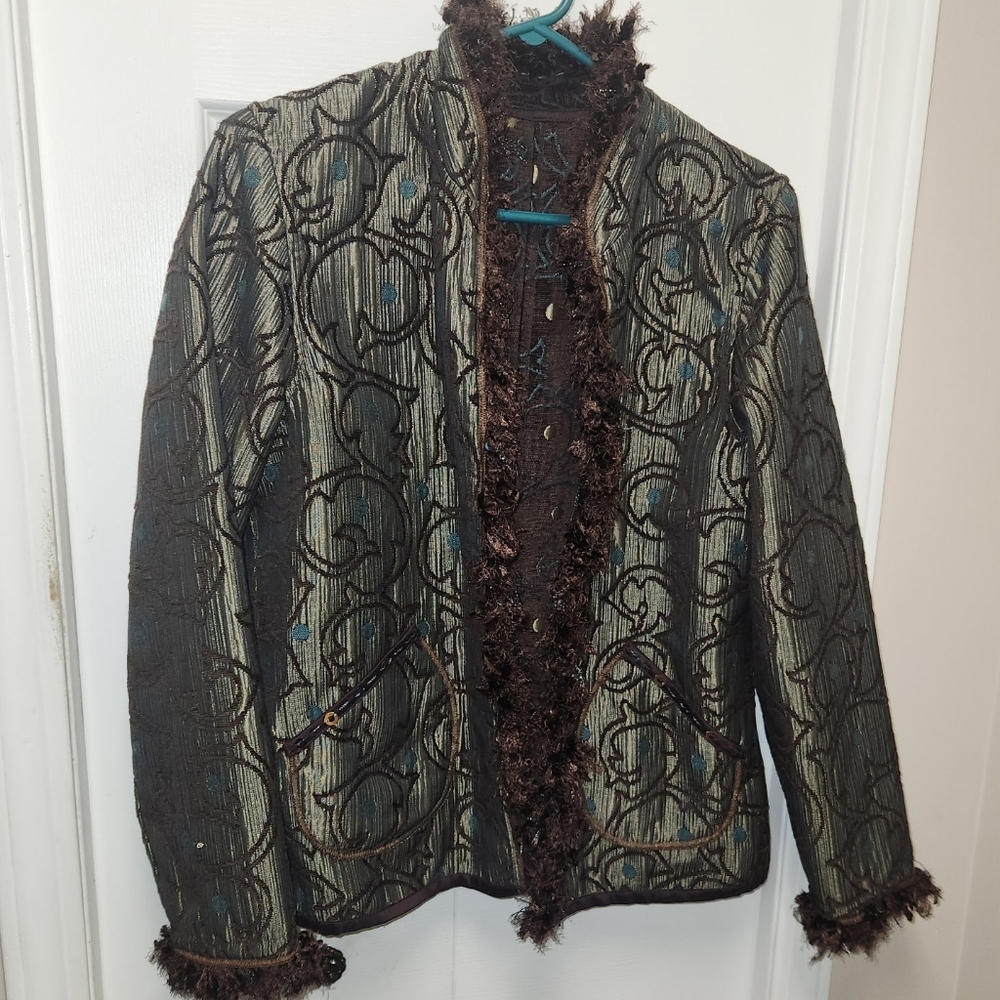 Bellissima Open Front Reversible Jacket - Picture 9 of 11